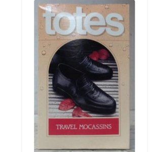 Totes Travel Mocassins Over Shoe Protective Rubber